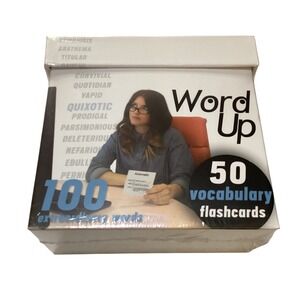 Word Up 100‎ Extraordinary Words Vocabulary Flashcards New Sealed